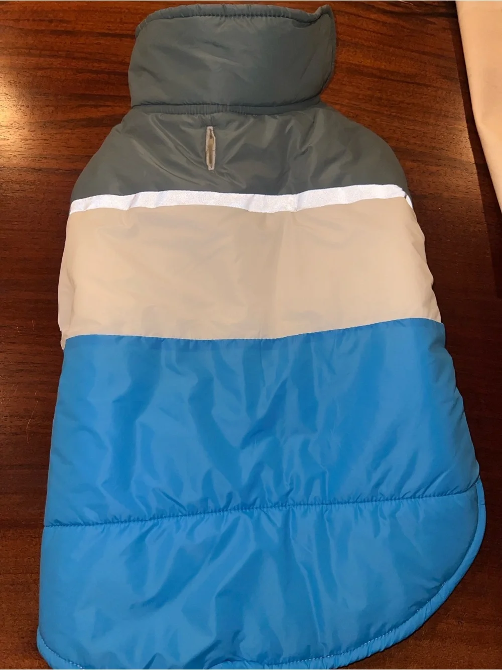 32 Degrees Blue Multi-Tone Puffer Dog Jacket- NWOT